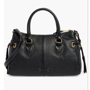 Vince Camuto Renzo Leather Satchel Black